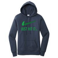 Just Hit It | Cannabis Smoker Women's Pullover Hoodie