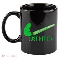 Just Hit It 11oz C Handle Ceramic Mug