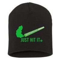 Just Hit It Short Acrylic Beanie