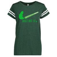 Just Hit It Enza Ladies Jersey Football T-Shirt