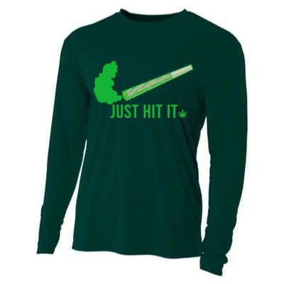 Just Hit It Cooling Performance Long Sleeve Crew