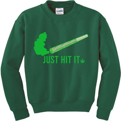 Just Hit It Kids Sweatshirt