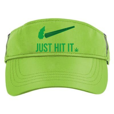 Just Hit It Cannabis Smoker Adult Drive Performance Visor