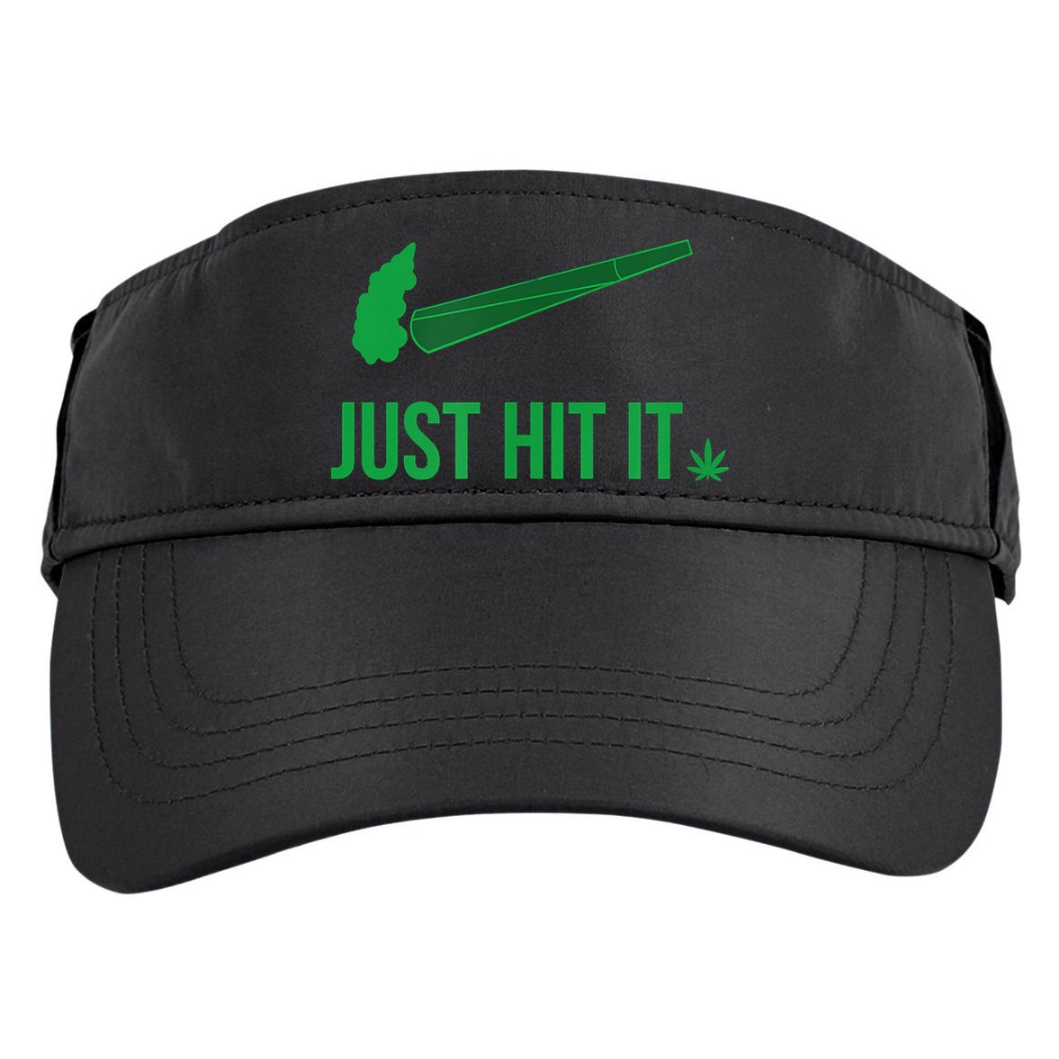 Just Hit It Cannabis Smoker Adult Drive Performance Visor