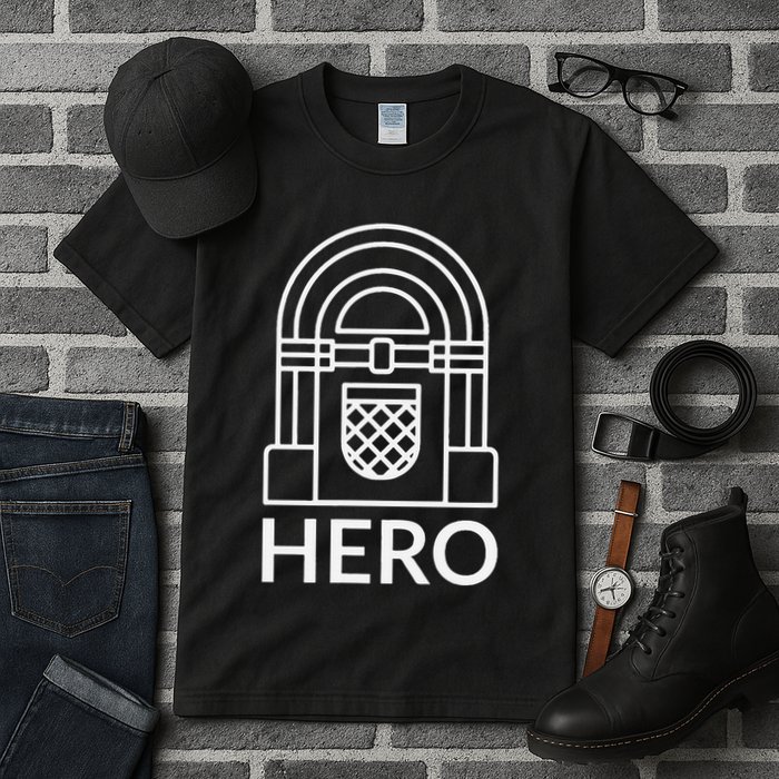 Jukebox Hero Tall T-Shirt