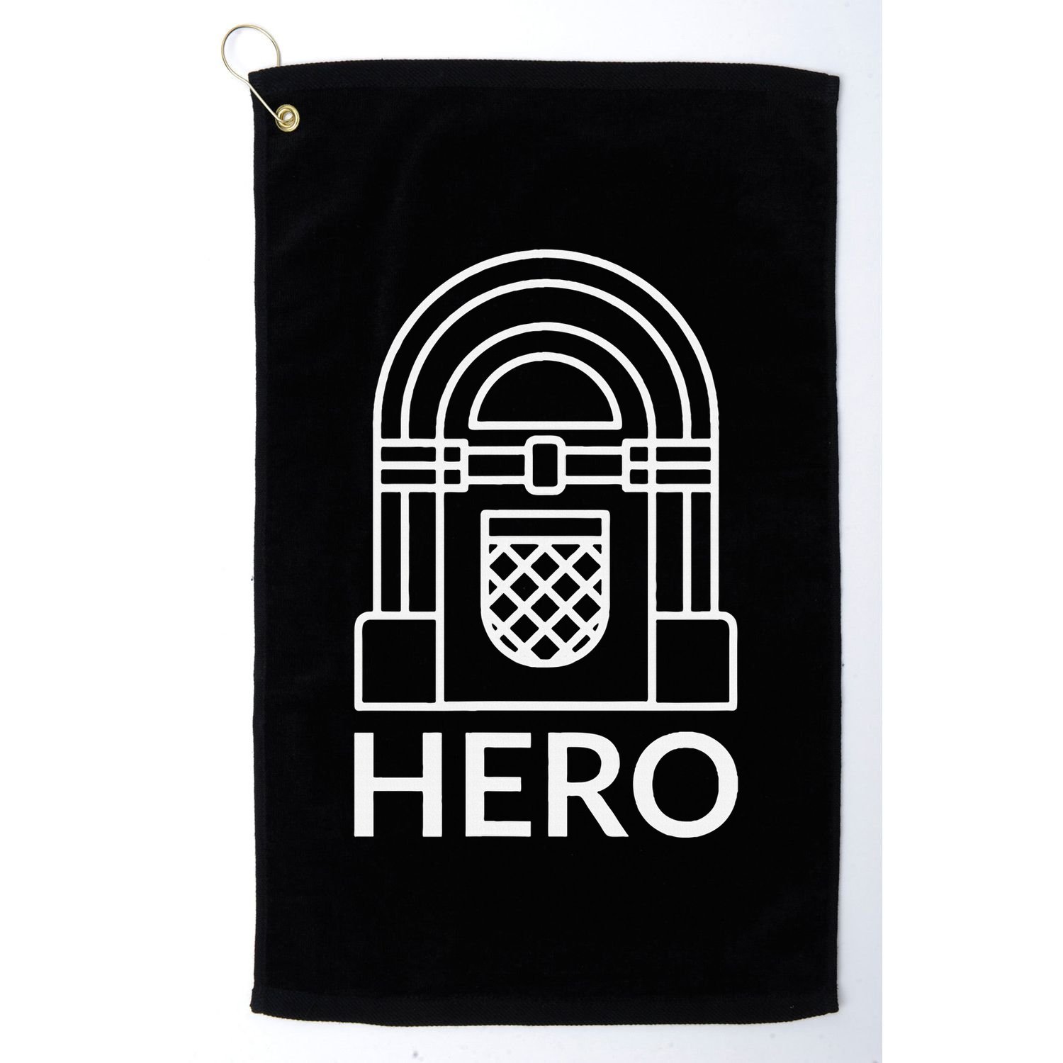 Jukebox Hero Golf Towel