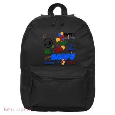 Jin Happy Jin ILl Be There 16 in Basic Backpack