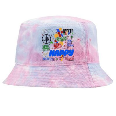 Jin Happy Jin ILl Be There Tie-Dyed Bucket Hat