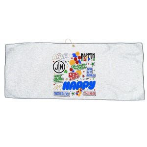 Jin Happy Jin ILl Be There Large Microfiber Waffle Golf Towel