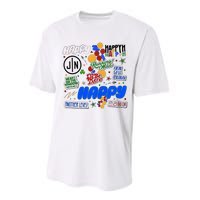 Jin Happy Jin ILl Be There Performance Sprint T-Shirt