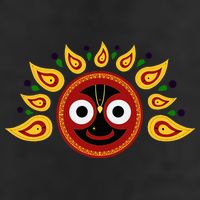 Jagannath Headdress 11oz C Handle Ceramic Mug