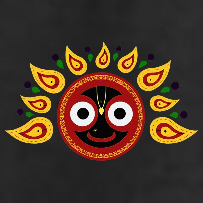 Jagannath Headdress 11oz C Handle Ceramic Mug