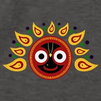 Jagannath Headdress Vector Backpack