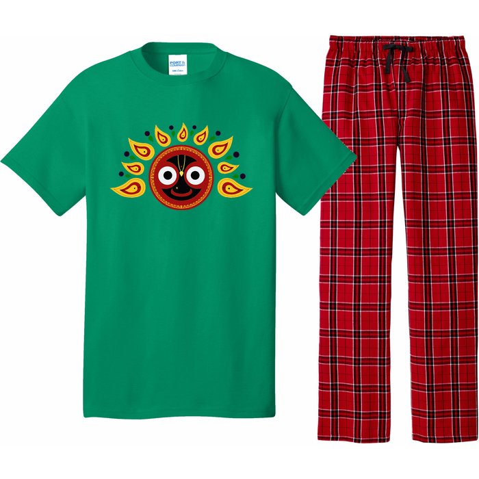 Jagannath Headdress Pajama Set