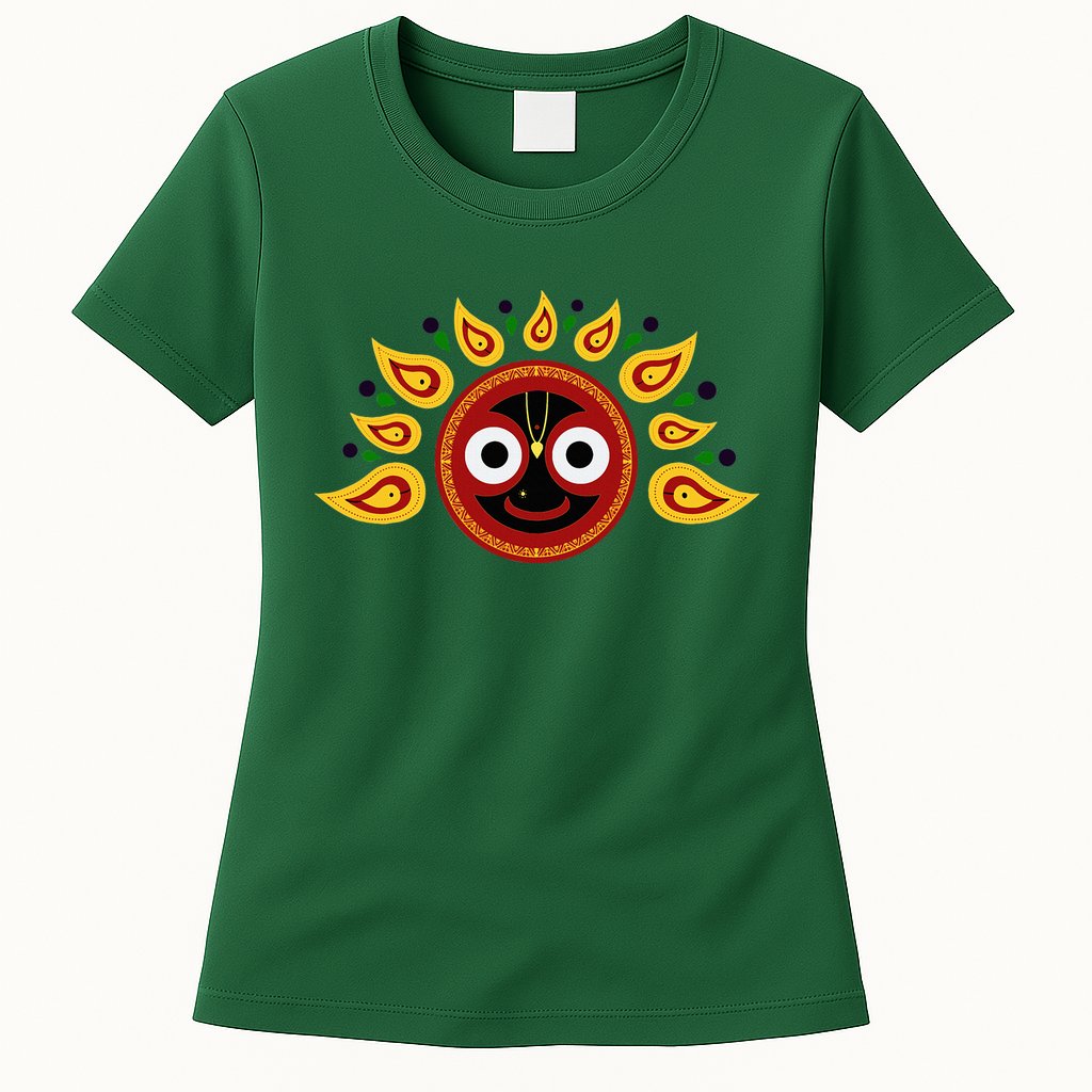Jagannath Headdress Womens T-Shirt