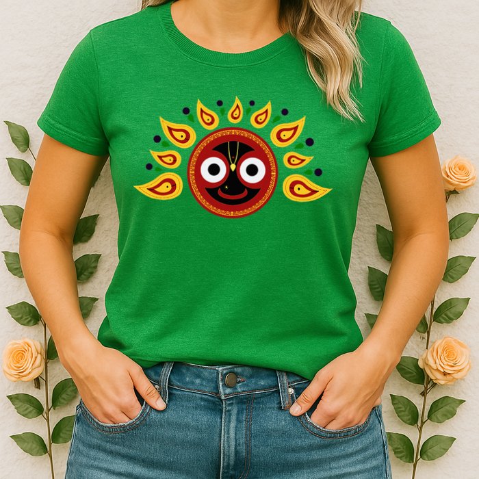 Jagannath Headdress Womens T-Shirt
