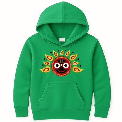 Jagannath Headdress Kids Hoodie
