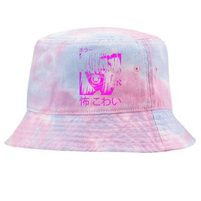 Japanese Horror Tie-Dyed Bucket Hat