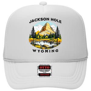 Jackson Hole High Crown Mesh Back Trucker Hat