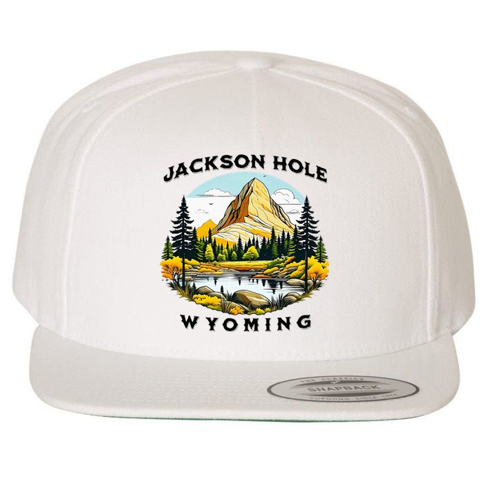 Jackson Hole Wool Snapback Cap