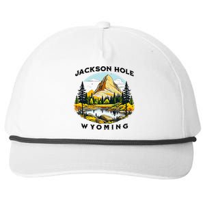 Jackson Hole Snapback Five-Panel Rope Hat