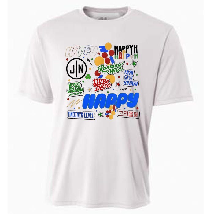 Jin Happy Jin ILl Be There Cooling Performance Crew T-Shirt