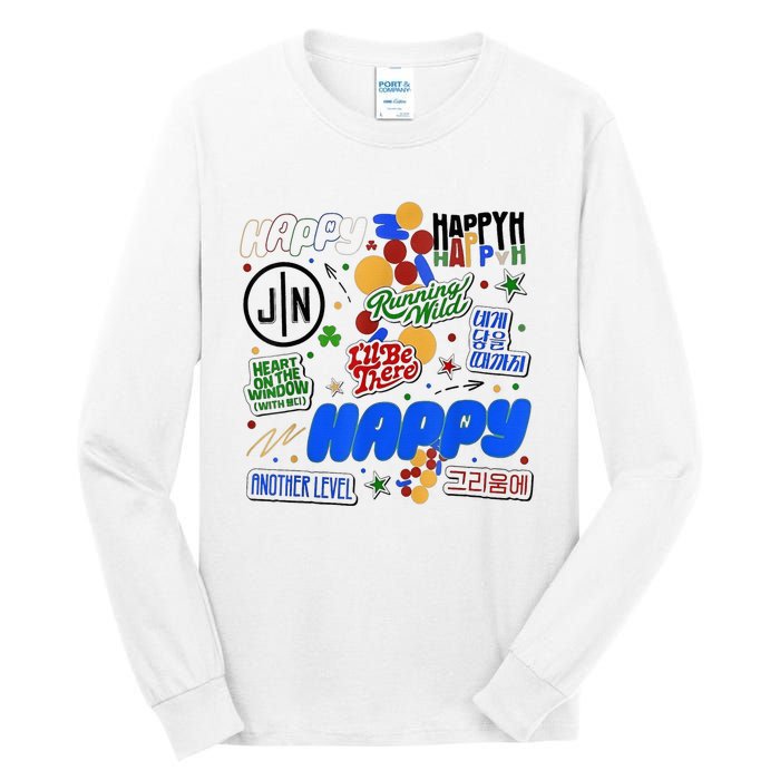 Jin Happy Jin ILl Be There Tall Long Sleeve T-Shirt