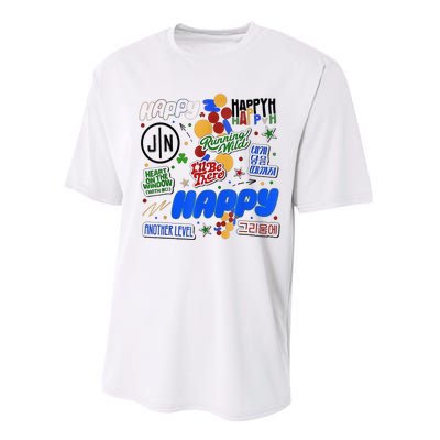 Jin Happy Jin ILl Be There Performance Sprint T-Shirt