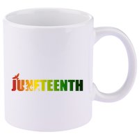 Juneteenth Holiday Logo 11oz C Handle Ceramic Mug