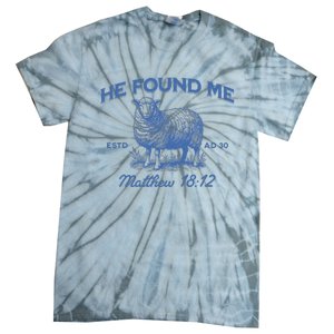 Jesus He Left The 99 To Find Me Christian Tie-Dye T-Shirt