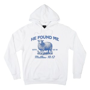 Jesus He Left The 99 To Find Me Christian Hoodie