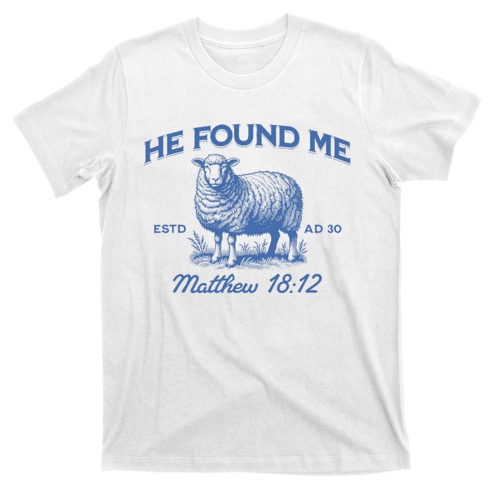 Jesus He Left The 99 To Find Me Christian T-Shirt