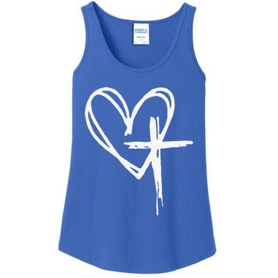 Jesus Has My Back Gift Ladies Essential Tank