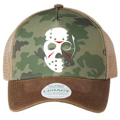 Jason Hockey Mask Halloween Friday 13th Legacy Tie Dye Trucker Hat
