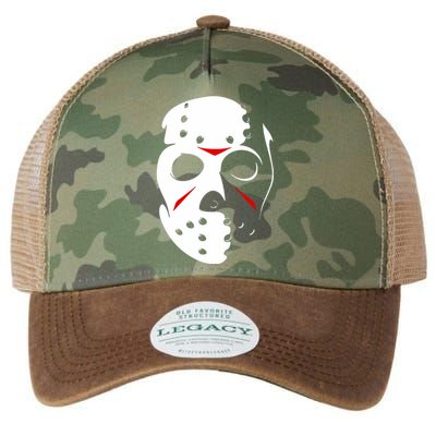 Jason Hockey Mask Halloween Friday 13th Legacy Tie Dye Trucker Hat