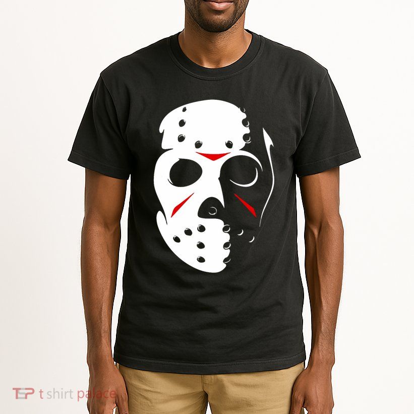 Jason Hockey Mask Halloween Friday 13th Tall T-Shirt