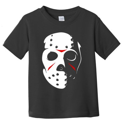 Jason Hockey Mask Halloween Friday 13th Toddler T-Shirt