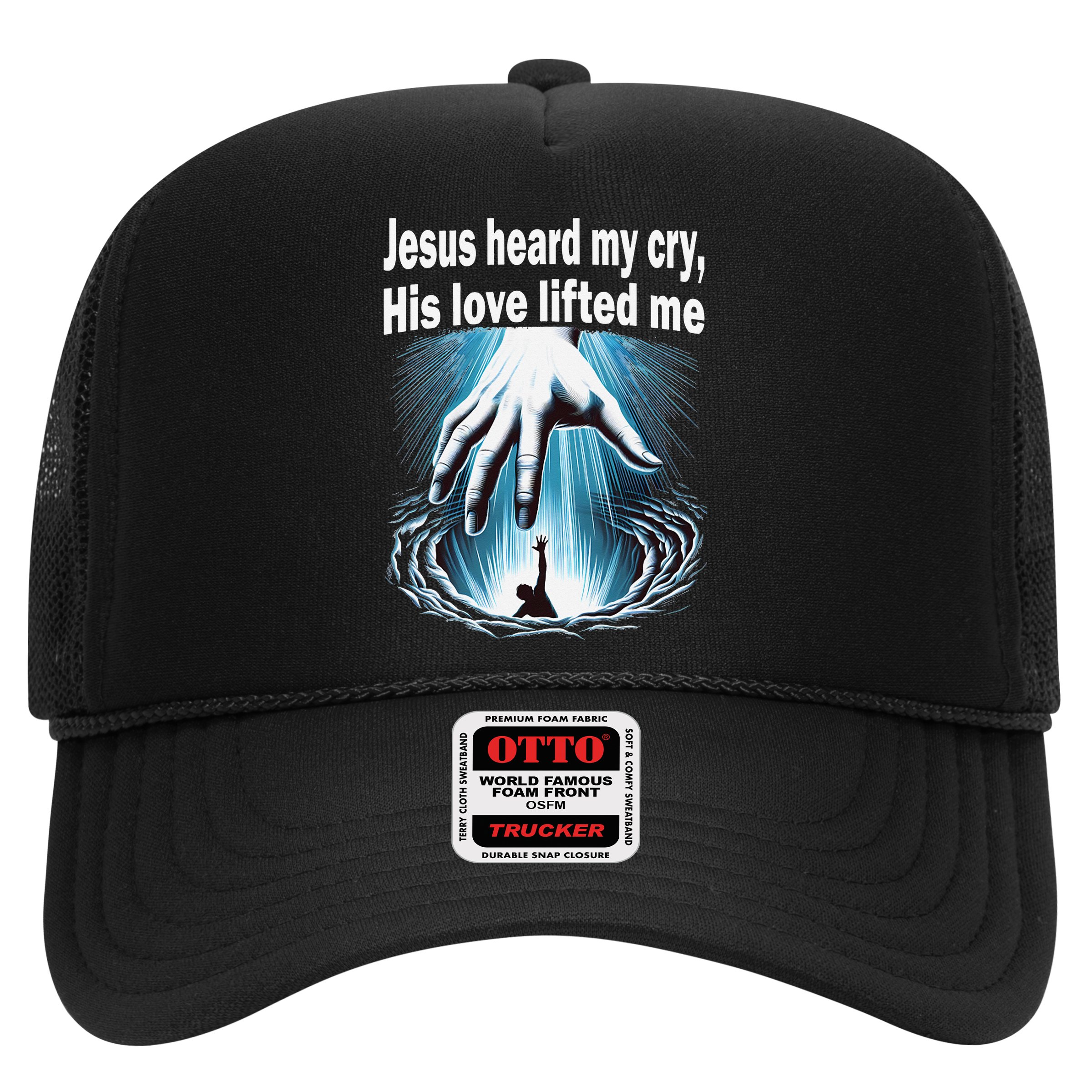 Jesus Heard My Cry His Love Lifted Me Hat