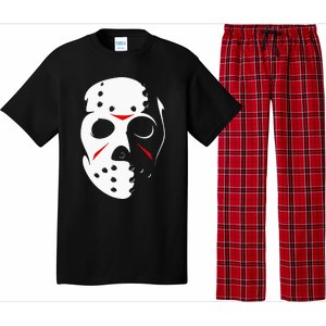 Jason Hockey Mask Halloween Friday 13TH Pajama Set