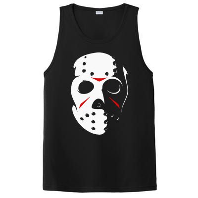 Jason Hockey Mask Halloween Friday 13TH PosiCharge Competitor Tank