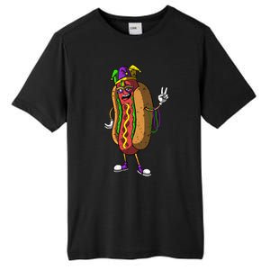 Jester Hotdog Masquerade Mask Mardi Gras Carnival Parade Cool Gift Tall Fusion ChromaSoft Performance T-Shirt