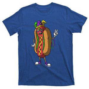 Jester Hotdog Masquerade Mask Mardi Gras Carnival Parade Cool Gift T-Shirt