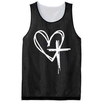 Jesus Has My Back Mesh Reversible Basketball Jersey Tank