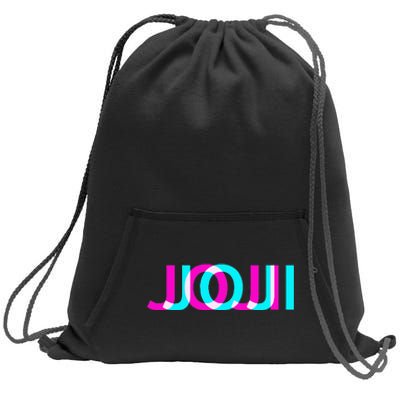 Joji Hi My Name Is First Name Tag Sweatshirt Cinch Pack Bag