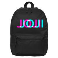 Joji Hi My Name Is First Name Tag 16 in Basic Backpack