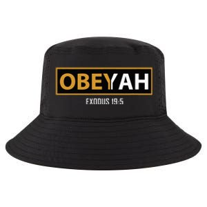 Jewish Hebrew Obeyah Obey Yah Clothing Cool Comfort Performance Bucket Hat