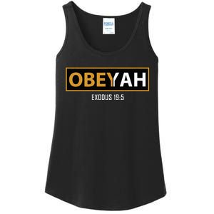 Jewish Hebrew Obeyah Obey Yah Clothing Ladies Essential Tank