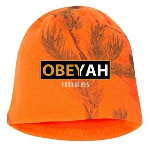 Jewish Hebrew Obeyah Obey Yah Clothing Kati - Camo Knit Beanie