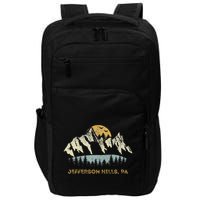 Jefferson Hills Pa Mountain Sunset Design Impact Tech Backpack