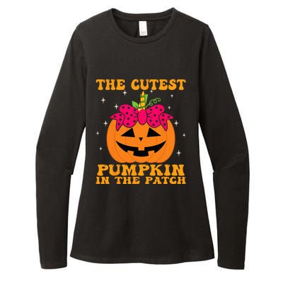 JackOLantern Halloween Pumpkin Unicorn Cute Womens CVC Long Sleeve Shirt